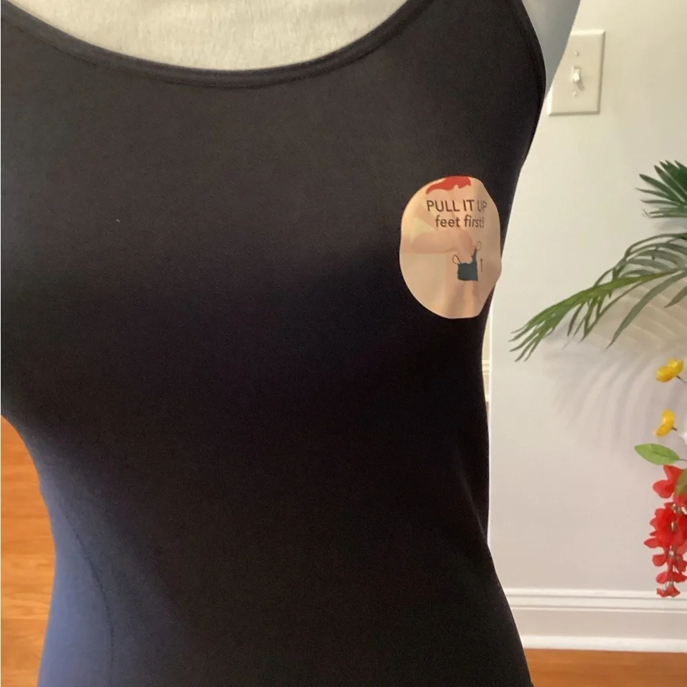 Black Tummy Control Camisole Top
